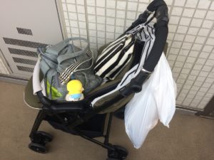 赤ちゃん本舗限定ベビーカーを購入！初外出で大人はグッタリ